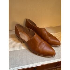 Madewell The Lucie Shoe in English Saddle Leather Size 10